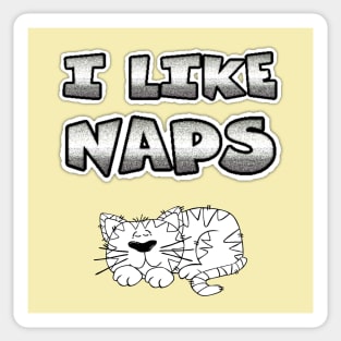 I like naps Sticker